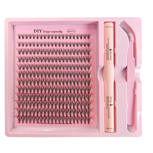 Alessy Lash Starter Bundle – DIY Lashes + Remover + Brushes