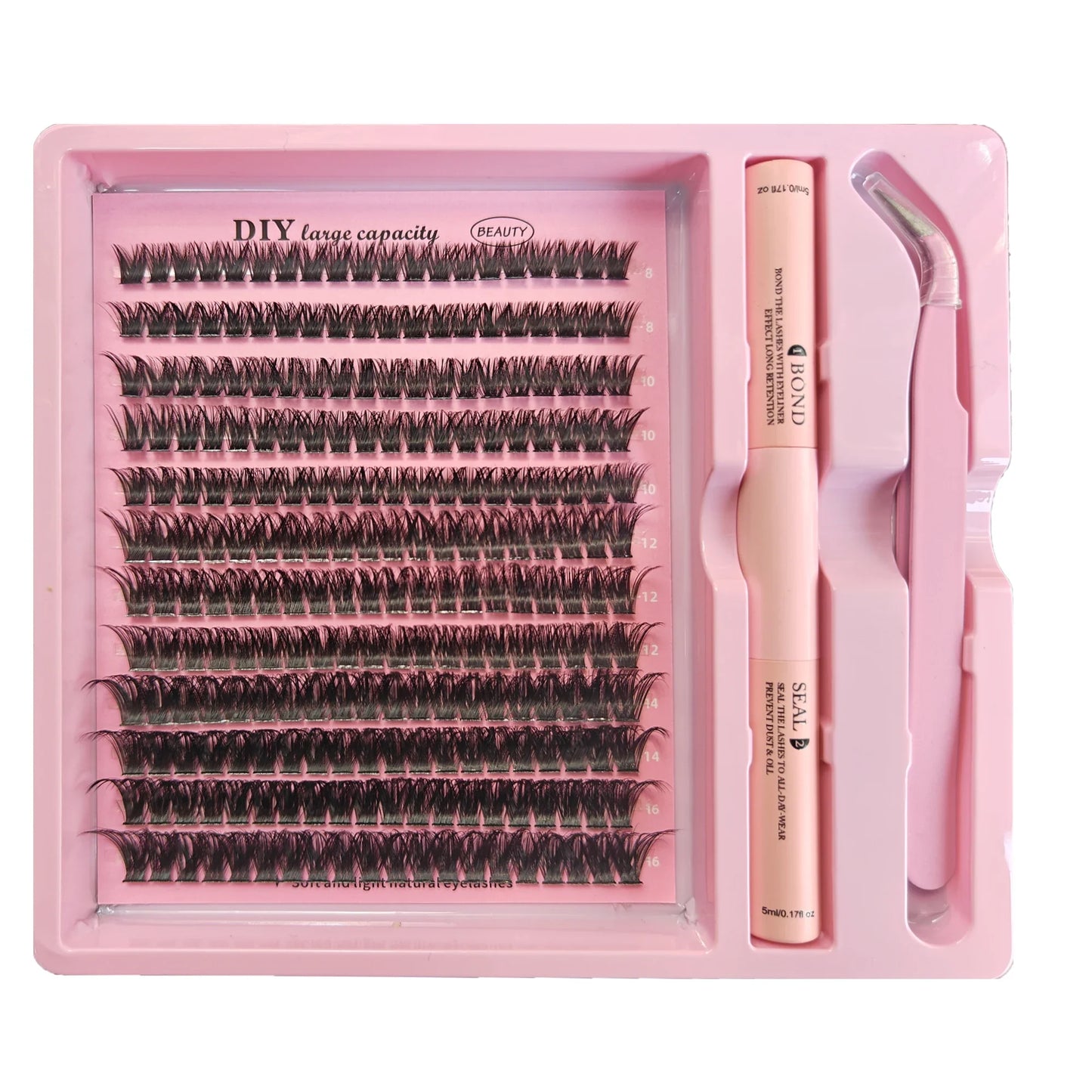 Alessy Lash Starter Bundle – DIY Lashes + Remover + Brushes